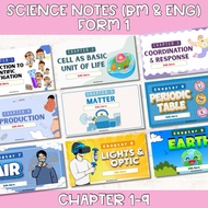 Teaching slides/notes Science Form 1