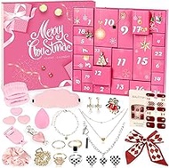 Advent Calendar 2025, Beauty Fashion and Jewelry Countdown Gifts Holiday