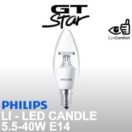Philips Li - LED Candle 5.5-40W E14