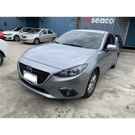 【FB搜尋桃園阿承】馬自達 超人氣MAZDA3 2015年 2.0 銀色 二手車 中古車