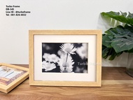 Turbo Frame กรอบรูปพร้อมเม้า สำหรับใส่รูป ตกแต่งบ้าน 4x6 5x7 6x8 8x10 8x12 A4 10x12 นิ้ว