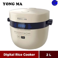 YONG MA Digital Low Carbo Rice Cooker 2 L SMC8067