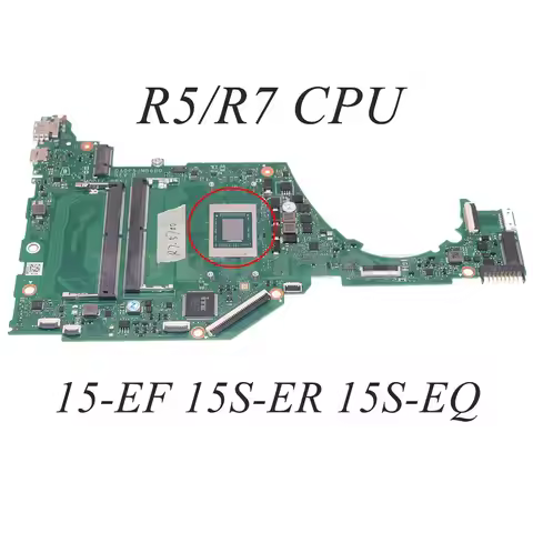DA0P5JMB6B0 DA0P5JMB6E0 MAIN BOARD For HP 15-EF 15S-ER 15S-EQ laptop motherboard With R5-5500U R7-57