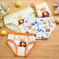 < Boys' Underwear D2G] Children's Briefs Breathable Skin-Friendly Comfortable No Butt Student Baby B