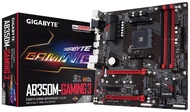 GIGABYTE GA-AB350M-Gaming 3 AMD Ryzen AM4 B350 M.2 SATA DDR4 USB 3.1 HDMI DVI VGA Micro ATX GAMING M