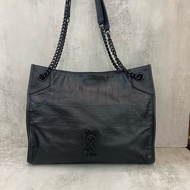 YSL 聖羅蘭小號 niki shopping bag 底長33。