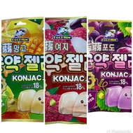 DOLPHIN KONJAC JELLY GRAPE / LYCHEE / MANGO 15Pcs X 20G
