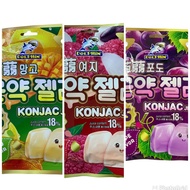 DOLPHIN KONJAC JELLY GRAPE / LYCHEE / MANGO 15Pcs X 20G