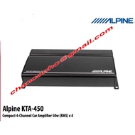 ALPINE KTA-450 4-CHANNEL POWER PACK AMPLIFIER WITH POWERSTACK CAPABILITY (50W RMS X 4 AT 4 OHMS 45W 