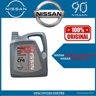 NISSAN NAVARA NP300 D40 D23 URVAN E26 -100% NISSAN FULLY SYNTHETIC OIL 10W-30 CF4 DIESEL ENGINE