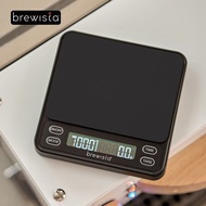 Smart Electronic Coffee Scale Brewista III Rechargeable Italian Coffee Weighing Portable Barista Tim