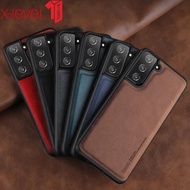 Leather Case SAMSUNG S23 ULTRA/S23 FE/S23 PLUS/S23 Case Leather X-Level Original Case