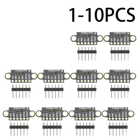 1-10PCS VL53L1X Laser Ranging Time Of Flight 400 Cm Distance Measurement Sensor