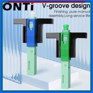 ︎   ONTi Fibre Optic SC Connector Butterfly UPC Fujikura (blue) And  APC senko (green) Free Stri