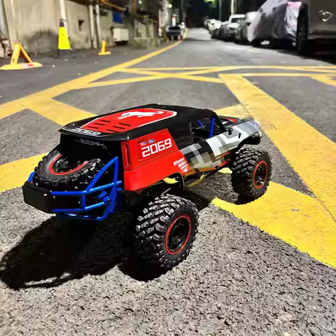 MJX New Brushless RC Car, 1/18 Scale H18P Ford Bronco Baja 1000 Off-Road Rock Crawler, Professional