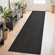 COSY HOMEER Hallway Runner Rug 2'7"x10' Non Slip Washable Entryway Runner Rugs Absorbent Stain Resis