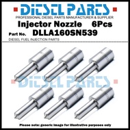 6Pcs Diesel Fuel Injector Nozzle Tips 105015-5390 ME705428 DLLA160SN539 NP-DLLA160SN539 for MITSUBIS