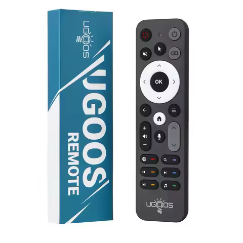Original UGOOS UR02 BT Voice Remote Control Replacement for Ugoos SK1 TOX1 TOX3 AM6 AM8 AM6B PLUS X4