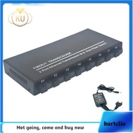 Gigabit Fiber Optical Switch 8 SC 2 1000M RJ45 Gigabit Ethernet Switch Media Converter 5V3A EU PLUG