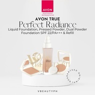 AVON Perfect Radiance Liquid Foundation, Pressed Powder, Dual Powder Foundation and Refill