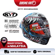 KYT TT-Revo Megalodon TTREVO  KYT Fullface Helmet Sirim Full Face Helmet Murah Helmet ttrevo tt revo