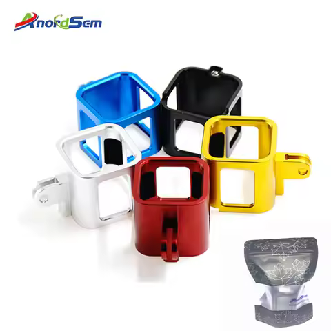 Anordsem Accessories Mount For Gopro Aluminum CNC Protect Housing Case For Gopro Hero 4 Session , 5 