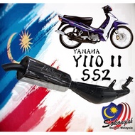 SS2 Y110 II NEW Yamaha EJM Standard Exhaust Bunyi Selapis Exzos Chamber Std Ekzos Ori Racing EPOWER 