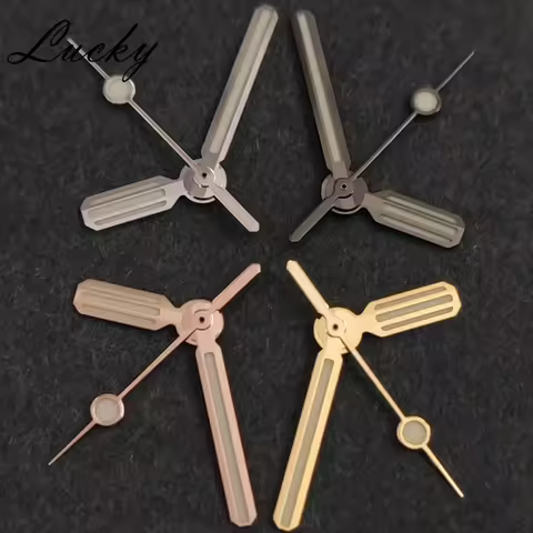 Royal Oak NH35 NH36 Watch Hands C3 Green Luminous Fits 7S26 NH35 NH36 4R35 4R36 Watch Automatic Mech