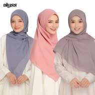 ALYSS Tudung Bawal Suri Plain Premium Cotton Voile Bidang 50 & 60 [AS-IS]