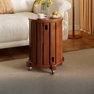 Wood Stool Stackable Chair Simple Dining Chair Modern Stool Chair Thick Round Stool Sturdy Chair