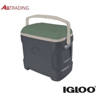 Igloo Sportsman 30 Compact Cool Box, 30Qts(28Litres) Cooler Box – Green/Tan