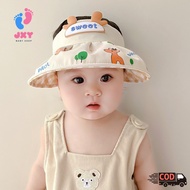 Wide Brim Bucket Hat UV Protection Fisherman Style 3D Animal Beach Sun Panama Hat with Imported Deer