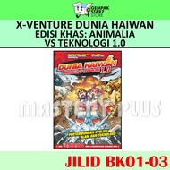 BM【KADOKAWA】SIRI X-VENTURE DUNIA HAIWAN EDISI KHAS ANIMALIA VS TEKNOLOGI 1.0 BK01 - GEMPAK STARZ [KO