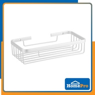 HomePro MOYA 1 Tier Bath Rack KU011.01 Aluminum W26.5xD13.5xH6.5 Cm Silver
