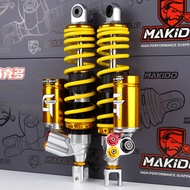 โช้คหลัง MKGT Makido สำหรับ Honda NS150GX NWG PCX YAMAHA RMAX SR MAX รุ่นใหม่ ที่ปรับแต่งได้สำหรับรถ