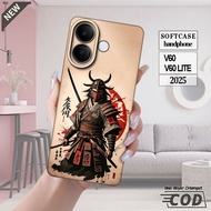 VIVO V60 5G 2025 case AND VIVO V60 LITE 2025 case _Black Rubber Casing Silicone Cool FlexibleBENING