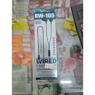 RW 105 - Remax Earphone | Wired Earphone |