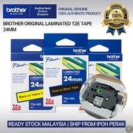 [Ready Stock] BROTHER Original TZe Laminated Tape (24mm) for PT-D610BT PT-P710BT PT-E550W