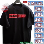 MARVEL STUDIOS T-SHIRT BIG SIZE SML XL 2XL 3XL 4XL 6XL 7XL 8XL JUMBO MIX12 Tshirt Lelaki T Shirt Lel