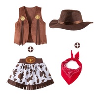 🔥🔥ชุดคาวบอยเด็กโต คาวเกิร์ลเด็กโต cowboy girl costume Cowboy Kid cowboy cosplay คาวบอย เด็ก