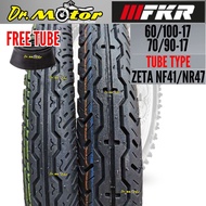 FKR Tayar Zeta 60/100-17 70/90-17 Tayar EX5 Original  Tyre