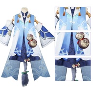 Game Honkai Star Rail Bailu Cosplay Costume full Set Bai Lu