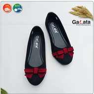 Blackpanda Flat Shoes / Black Panda Shoes / Women's Shoes / Black Panda Maroon Bangs