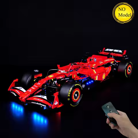 LED Lighting Set Suitable for LEGO Ferrari SF-24 F1 Car 42207 Building Blocks