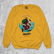 Fortklass Santa Skate FortKlas Sweater Premium Men's Long Sleeve Sweater unisex Sweatshirt Men's Cre