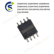 100% New W 25Q64FVSIG 25Q64FWSIG 25Q64BVSIG 25Q64JVSIQ 25Q64FVSIQ 25Q64FWSIQ 25Q128FVSQ 25Q128JVSQ 2