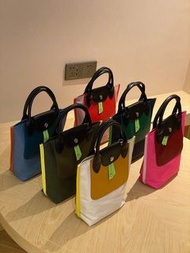 💜Longchamp龍驤 replay3.0拼色迷你托特真皮
羊皮拼尼龍 手拿包 手提袋 斜挎包 單肩包  通勤  生日禮物  節日 情人節 Crossbody bag shoulder bag co