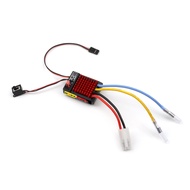 RCXAZ Brushed Kit Speed Set 540 Motor 13T-80T 60A ESC Suitable for 1/10 Off-Road Rock Crawling RC Ca