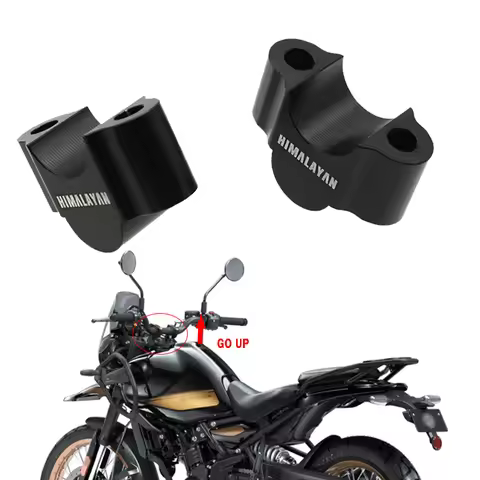 NEW HIMALAYAN 450 Motorcycle Handlebar Riser Mount Handle Bar Clamp Rise Extend Adapte For Himalayan
