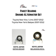 Ampere DYNAMO ALTERNATOR BEARING PACKAGE SET NEW VIOS LIMO YARIS BAKPAO 2007-2012 KOYO JAPAN LAHER O